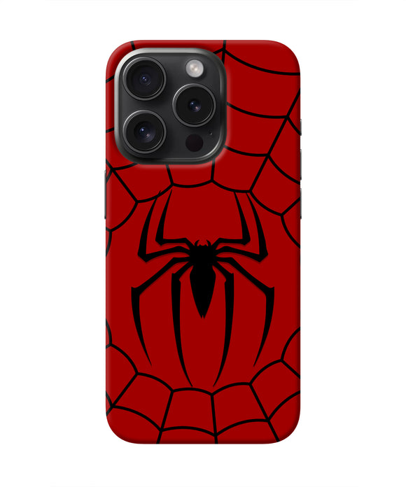 Spiderman Web iPhone 15 Pro Max Real 4D Back Cover