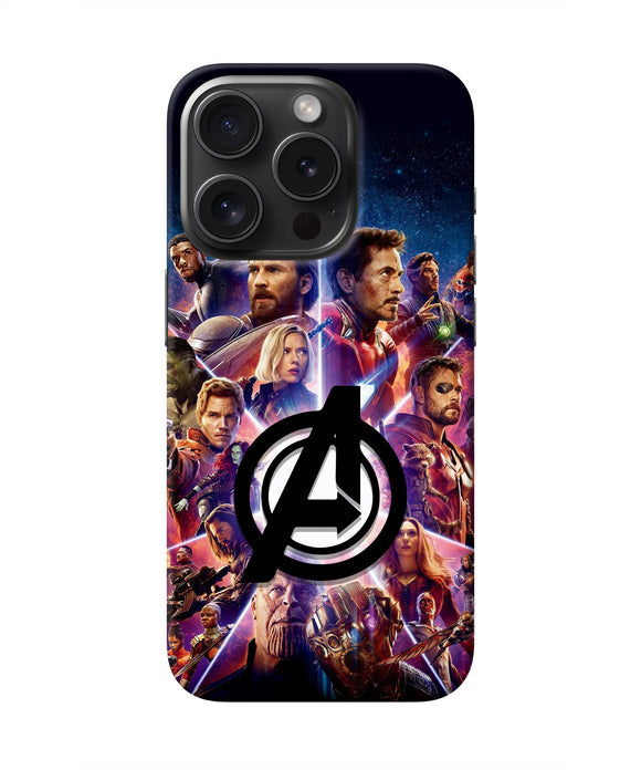 Avengers Superheroes iPhone 15 Pro Max Real 4D Back Cover