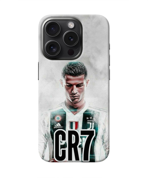 Christiano Football iPhone 15 Pro Max Real 4D Back Cover