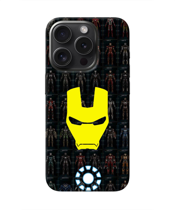 Iron Man Suit iPhone 15 Pro Max Real 4D Back Cover