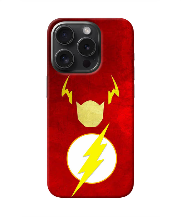 Flash Character iPhone 15 Pro Max Real 4D Back Cover