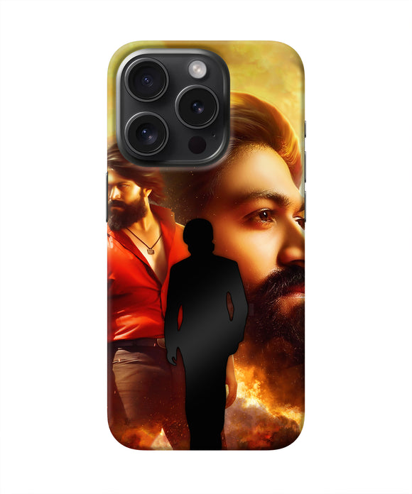 Rocky Bhai Walk iPhone 15 Pro Max Real 4D Back Cover