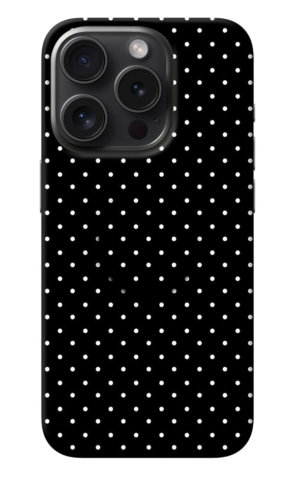 White Dots iPhone 15 Pro Max Pop Case