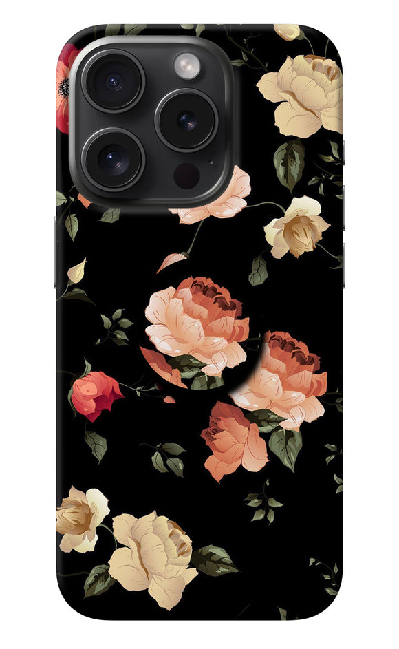 Flowers iPhone 15 Pro Max Pop Case
