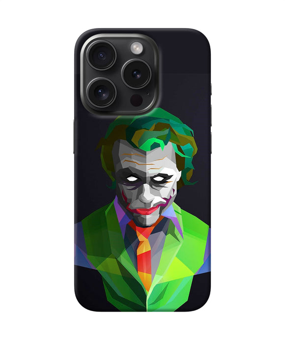 Abstract Joker iPhone 15 Pro Max Back Cover