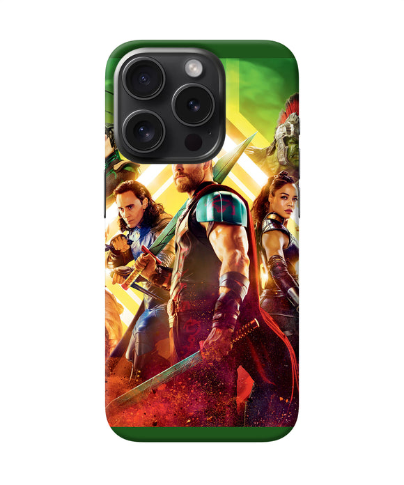 Avengers thor poster iPhone 15 Pro Max Back Cover