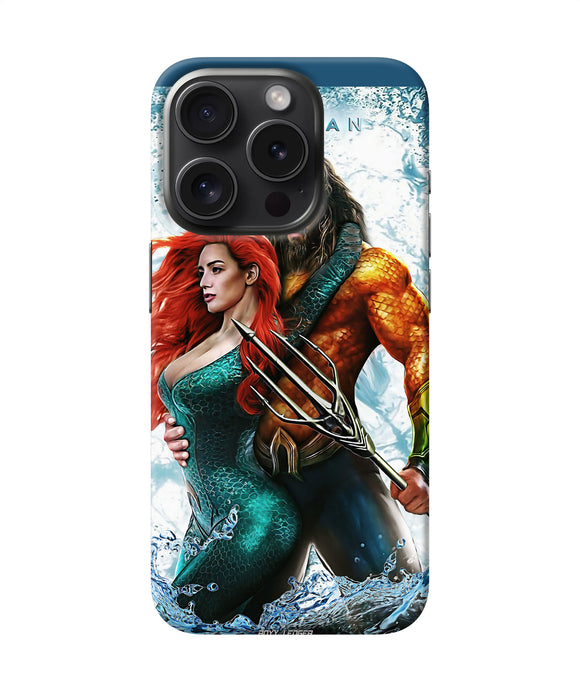 Aquaman couple water iPhone 15 Pro Max Back Cover