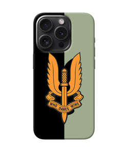 Balidan logo iPhone 15 Pro Max Back Cover