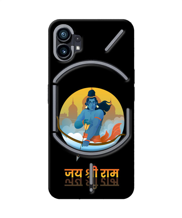 Black Jay Shree Ram Nothing Phone 1 Back Cover