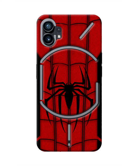 Spiderman Costume Nothing Phone 1 Real 4D Back Cover
