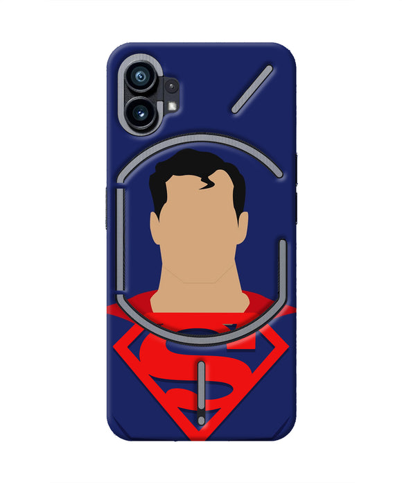 Superman Cape Nothing Phone 1 Real 4D Back Cover