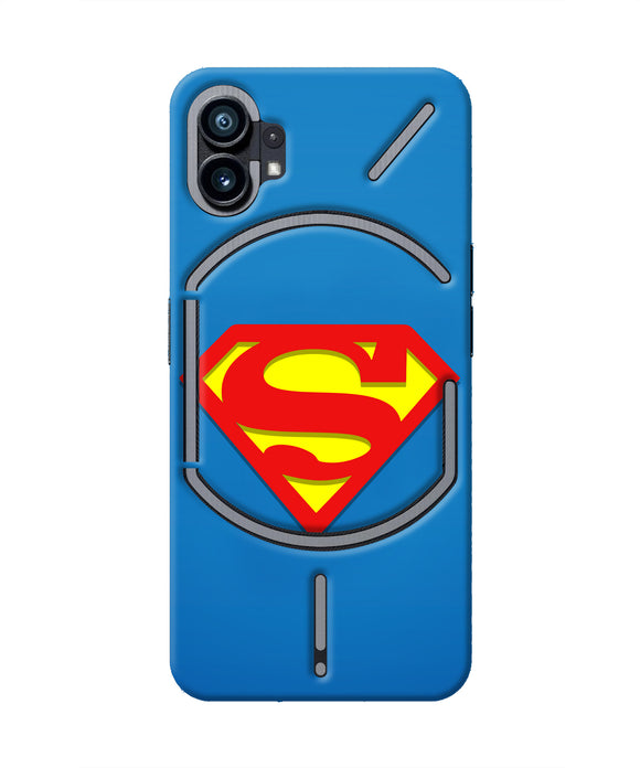 Superman Blue Nothing Phone 1 Real 4D Back Cover