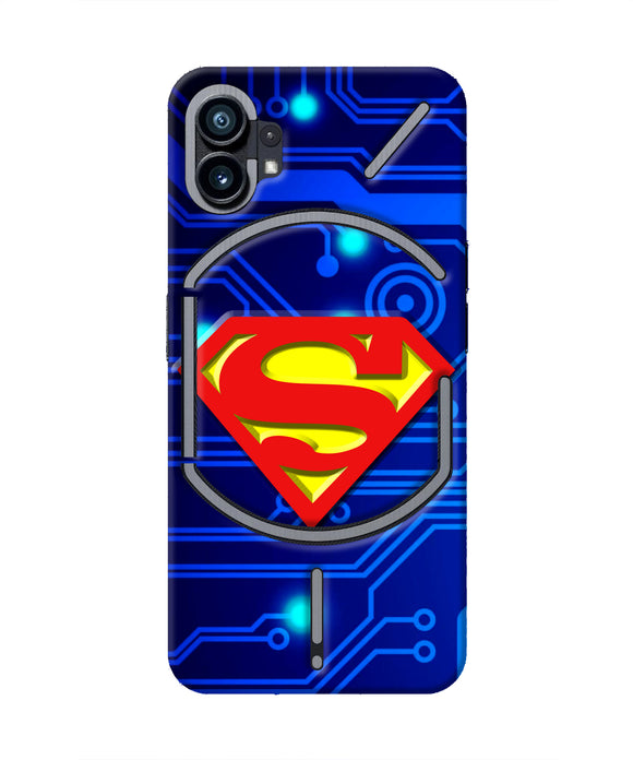 Superman Abstract Nothing Phone 1 Real 4D Back Cover