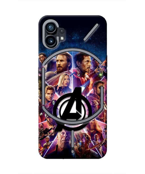 Avengers Superheroes Nothing Phone 1 Real 4D Back Cover