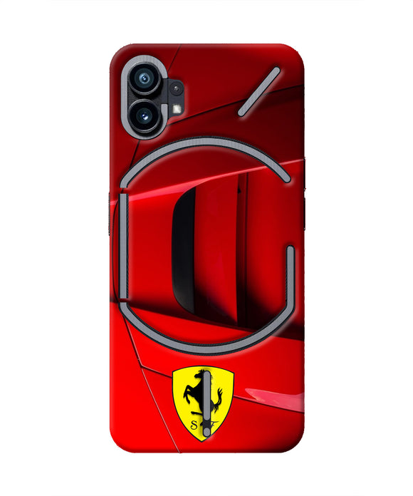 Ferrari Car Nothing Phone 1 Real 4D Back Cover