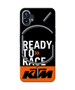 KTM Ready To Race Nothing Phone 1 Real 4D Back Cover