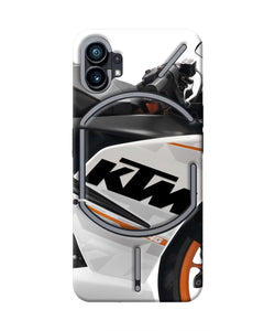 KTM Bike Nothing Phone 1 Real 4D Back Cover