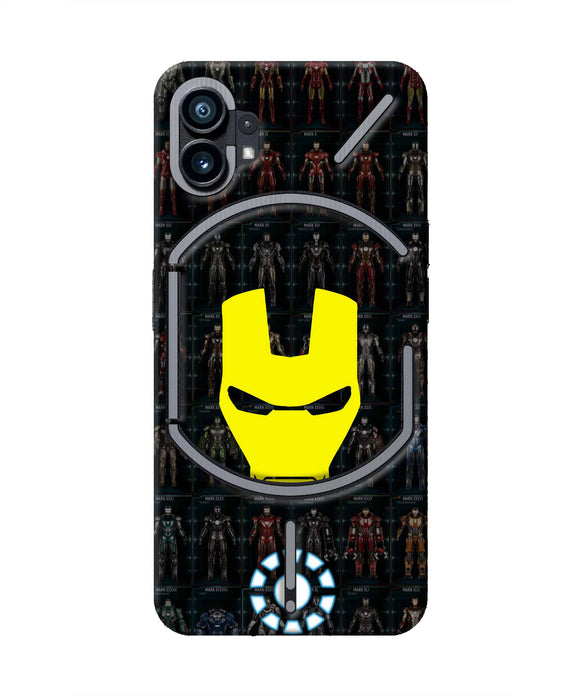 Iron Man Suit Nothing Phone 1 Real 4D Back Cover