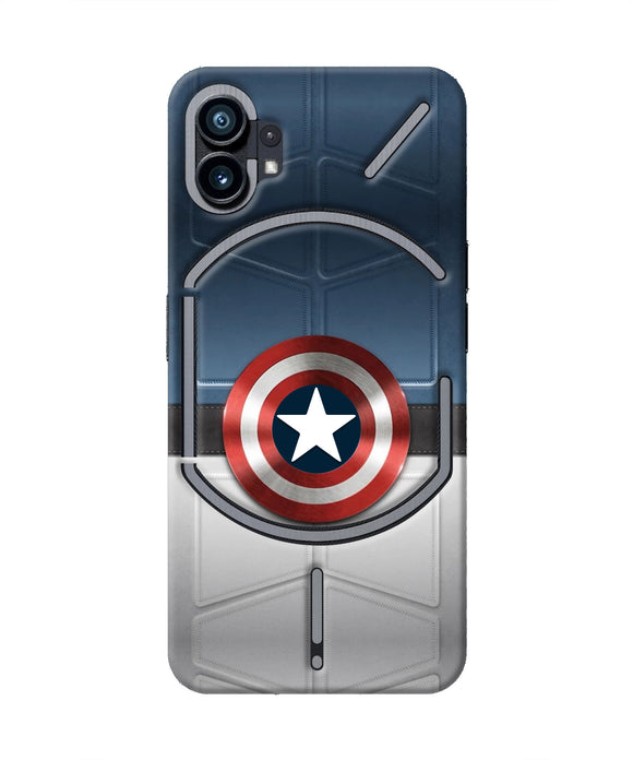 Captain America Suit Nothing Phone 1 Real 4D Back Cover