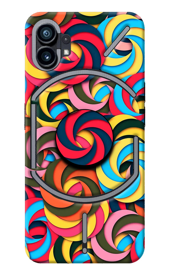 Spiral Pattern Nothing Phone 1 Pop Case