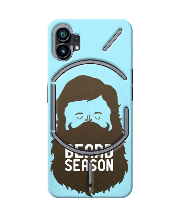 Beard season Nothing Phone 1 Back Cover