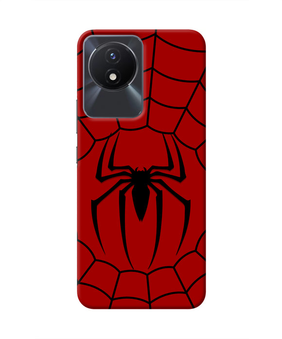Spiderman Web Vivo Y02/Y02T Real 4D Back Cover