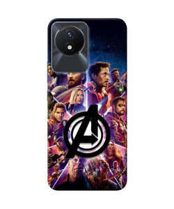 Avengers Superheroes Vivo Y02/Y02T Real 4D Back Cover