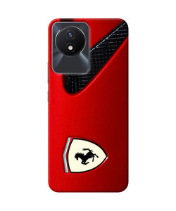 Ferrari Hood Vivo Y02/Y02T Real 4D Back Cover