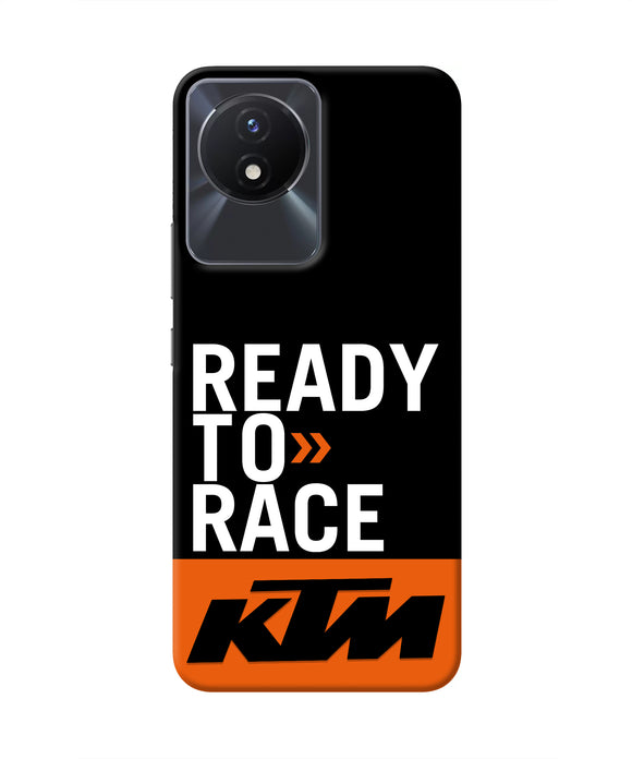 KTM Ready To Race Vivo Y02/Y02T Real 4D Back Cover