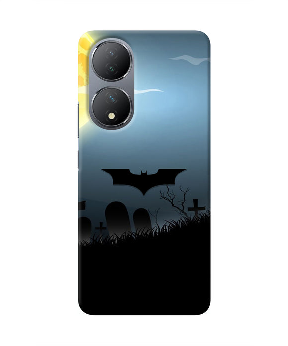 Batman Scary cemetry Vivo Y100 Real 4D Back Cover