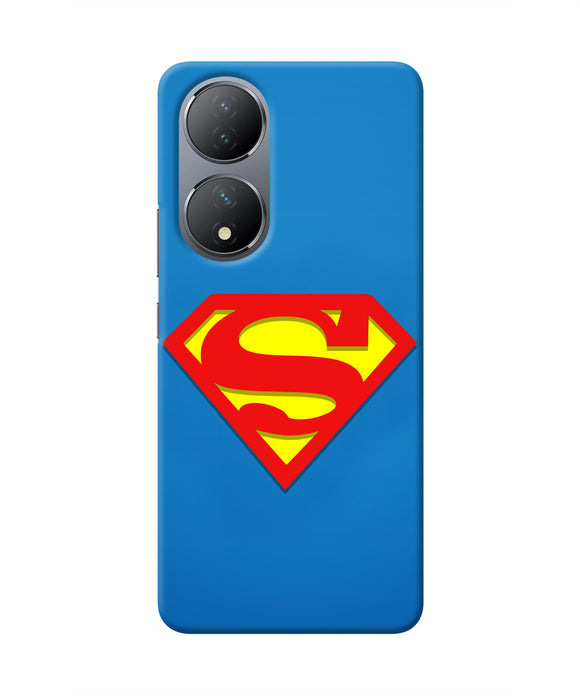 Superman Blue Vivo Y100 Real 4D Back Cover