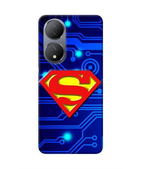 Superman Abstract Vivo Y100 Real 4D Back Cover