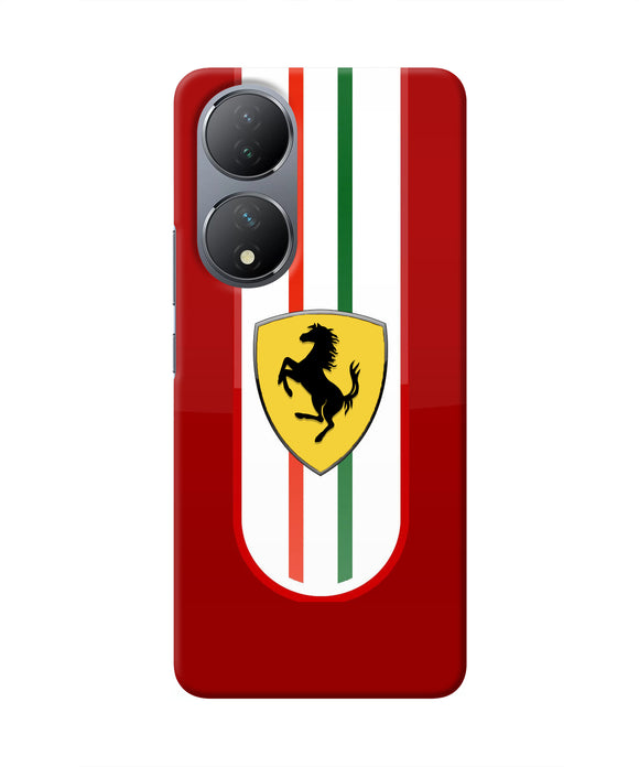 Ferrari Art Vivo Y100 Real 4D Back Cover