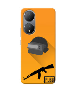 PUBG Helmet and Gun Vivo Y100 Real 4D Back Cover