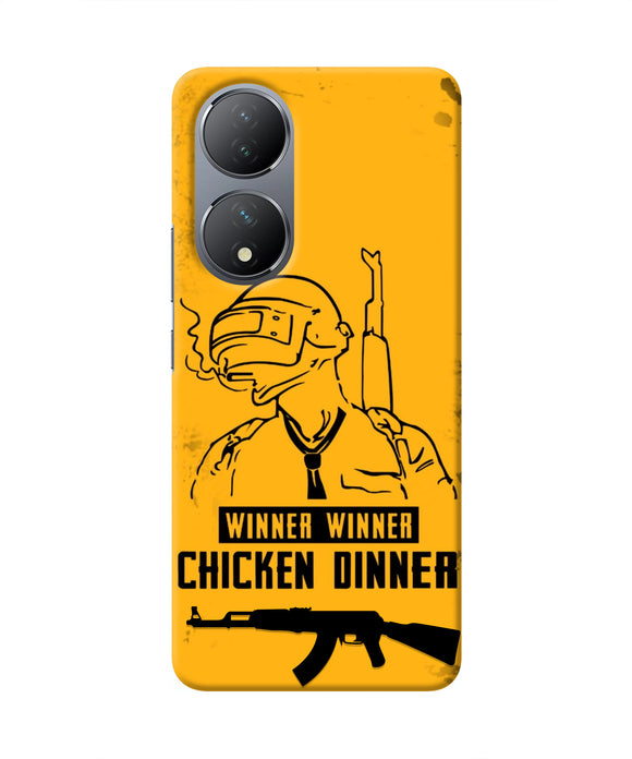 PUBG Chicken Dinner Vivo Y100 Real 4D Back Cover