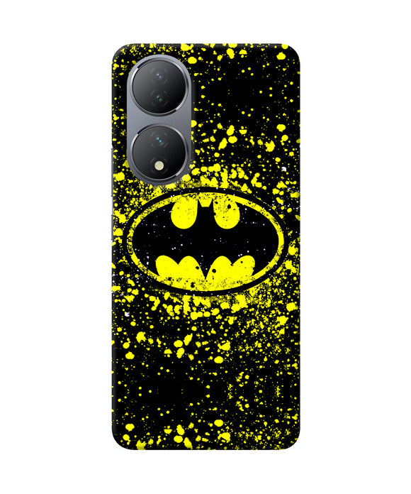 Batman last knight print yellow Vivo Y100 Back Cover