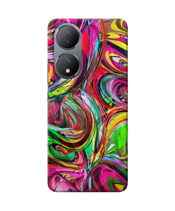 Abstract colorful ink Vivo Y100 Back Cover