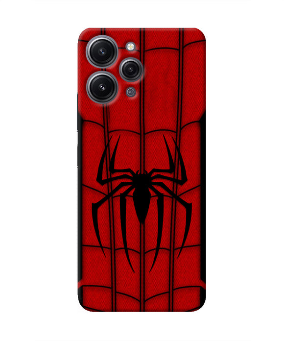 Spiderman Costume Redmi 12 4G Real 4D Back Cover