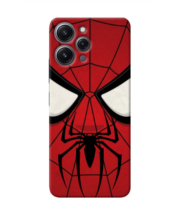 Spiderman Face Redmi 12 4G Real 4D Back Cover