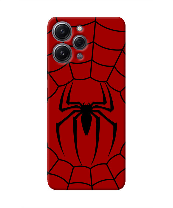 Spiderman Web Redmi 12 4G Real 4D Back Cover