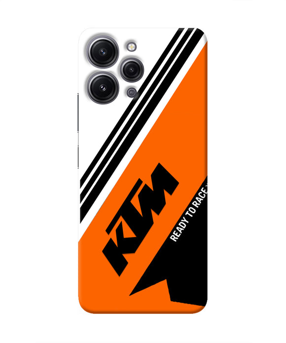 KTM Abstract Redmi 12 4G Real 4D Back Cover