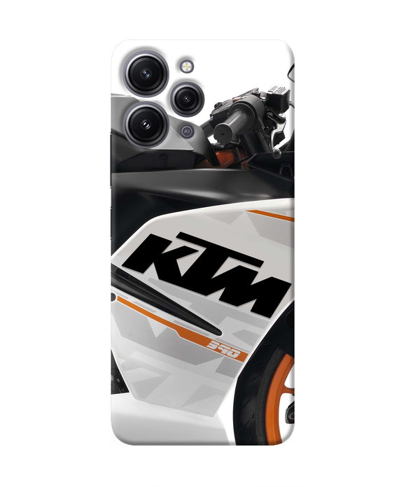 KTM Bike Redmi 12 4G Real 4D Back Cover