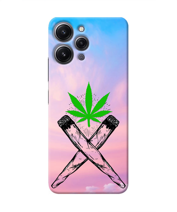Weed Dreamy Redmi 12 4G Real 4D Back Cover