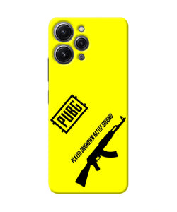 PUBG AKM Gun Redmi 12 4G Real 4D Back Cover