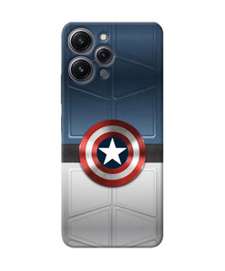 Captain America Suit Redmi 12 4G Real 4D Back Cover