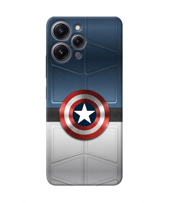 Captain America Suit Redmi 12 4G Real 4D Back Cover