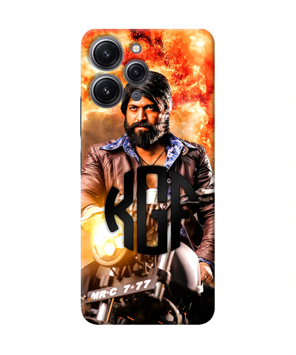 Rocky Bhai on Bike Redmi 12 4G Real 4D Back Cover