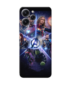 Avengers super hero poster Redmi 12 4G Back Cover