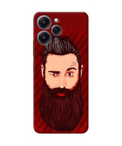 Beardo character Redmi 12 4G Back Cover