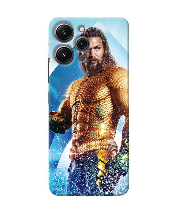 Aquaman water poster Redmi 12 4G Back Cover